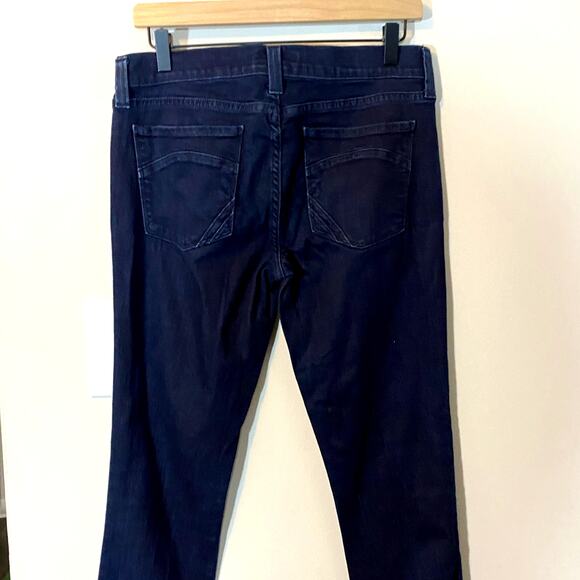 Anlo Mercer Denim Dark Wash Kick Flare Leg Jeans Stretch Sz 30 - Picture 9 of 14